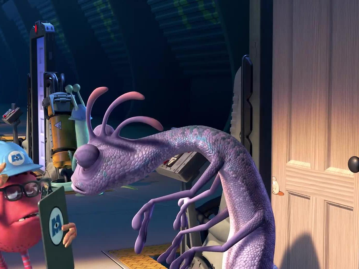 "Randall? What? Look! Attention everyone! We have a New Scare Leader