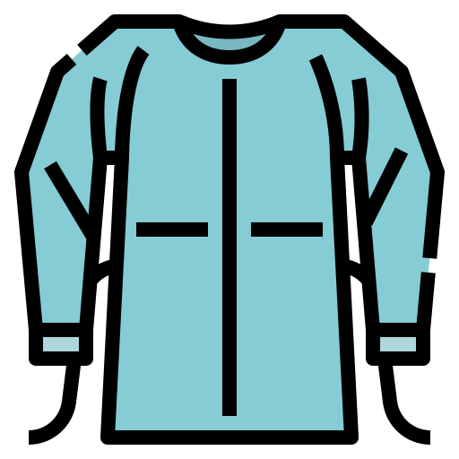 medical gowns Clip Art Library