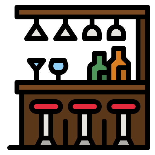 bar counter clipart - Clip Art Library #3616659