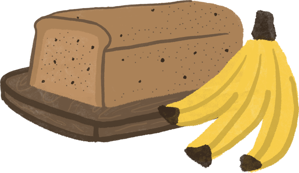 Banana Nut Bread Clipart Pictures