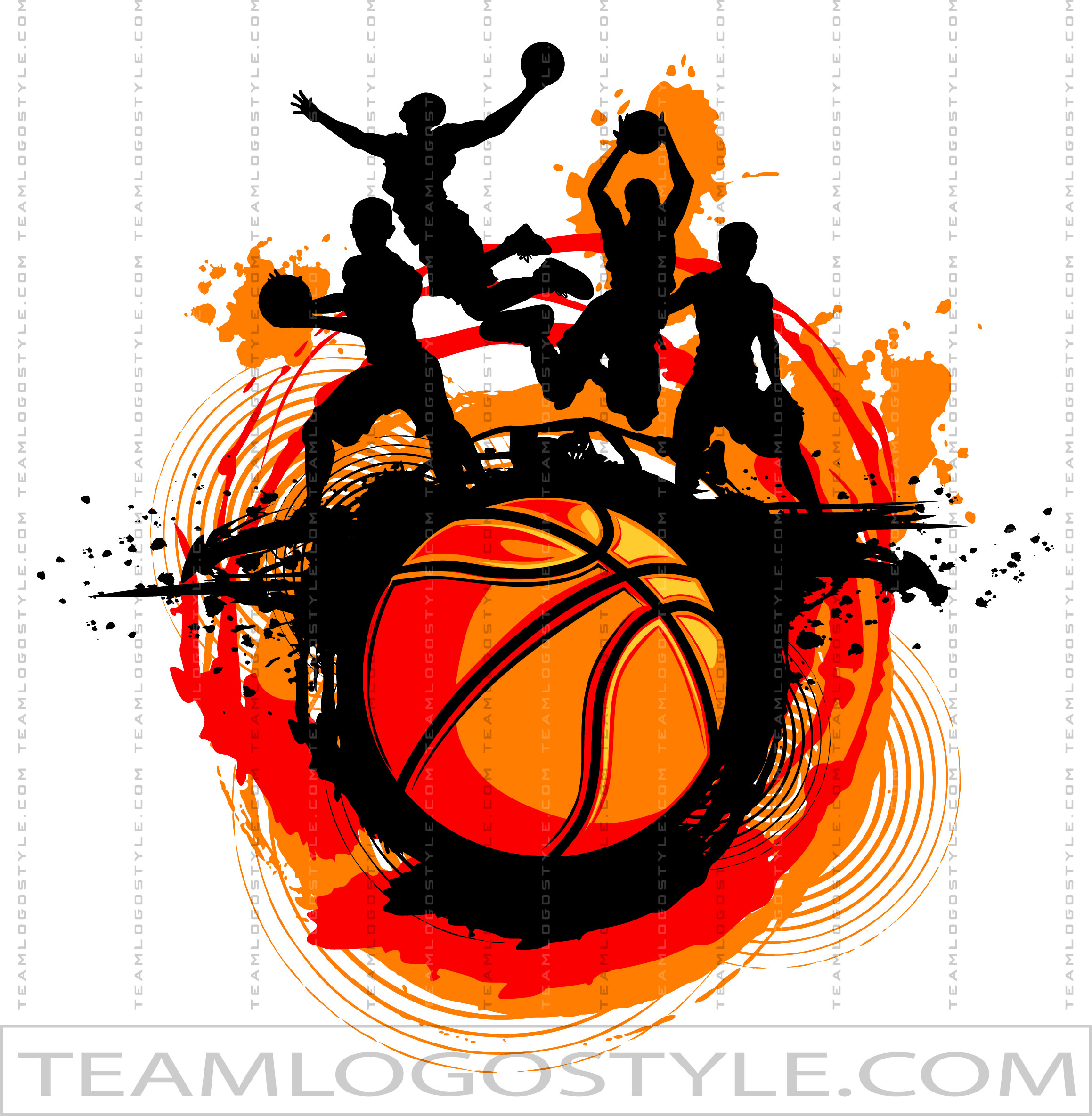 Sports Outline Clipartbasketball dunking boy playing basketball Clip