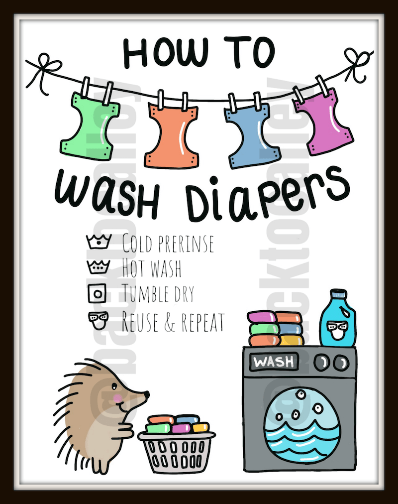 Baby Wearing Cloth Diaper Stock Vector Image by ©cteconsulting Clip