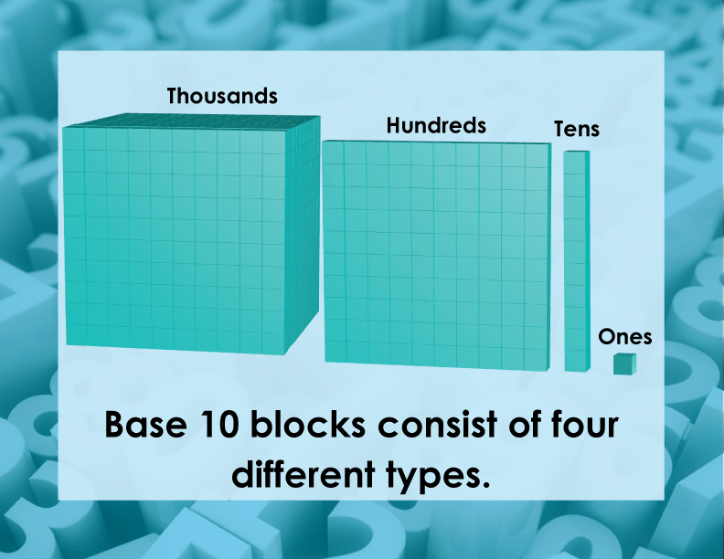 Base Ten Blocks Moveable Pieces Clipart Teacher Gems Clip Art Library