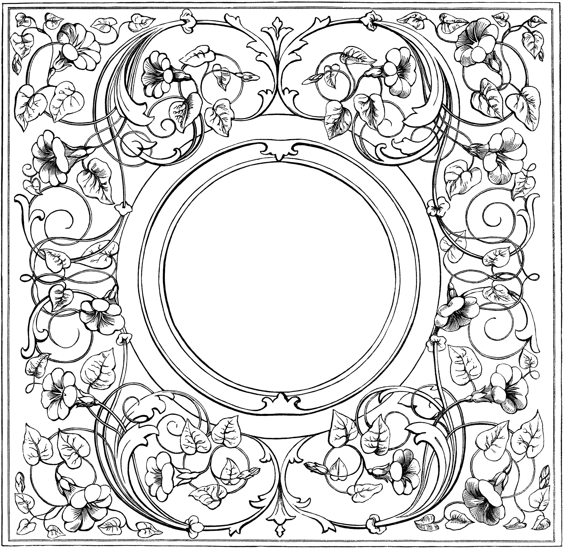 square designs Clip Art Library