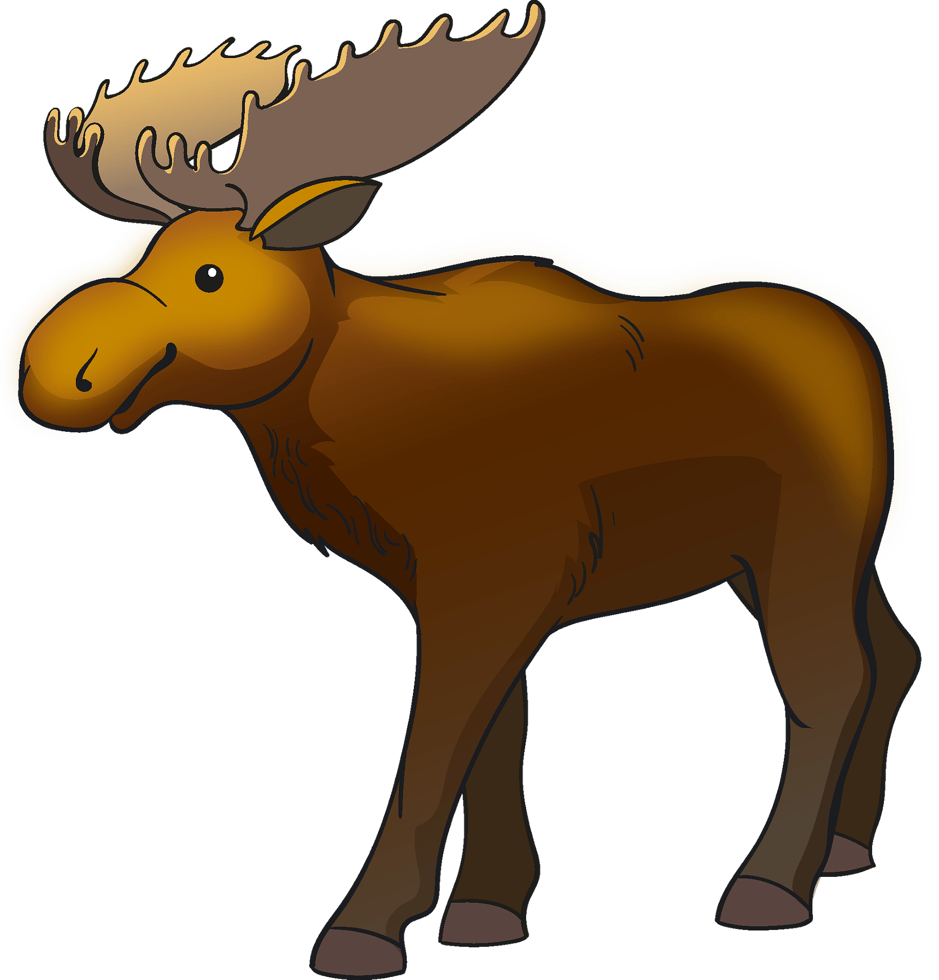 Moose clipart. Free download transparent .PNG Clipart Library Clip