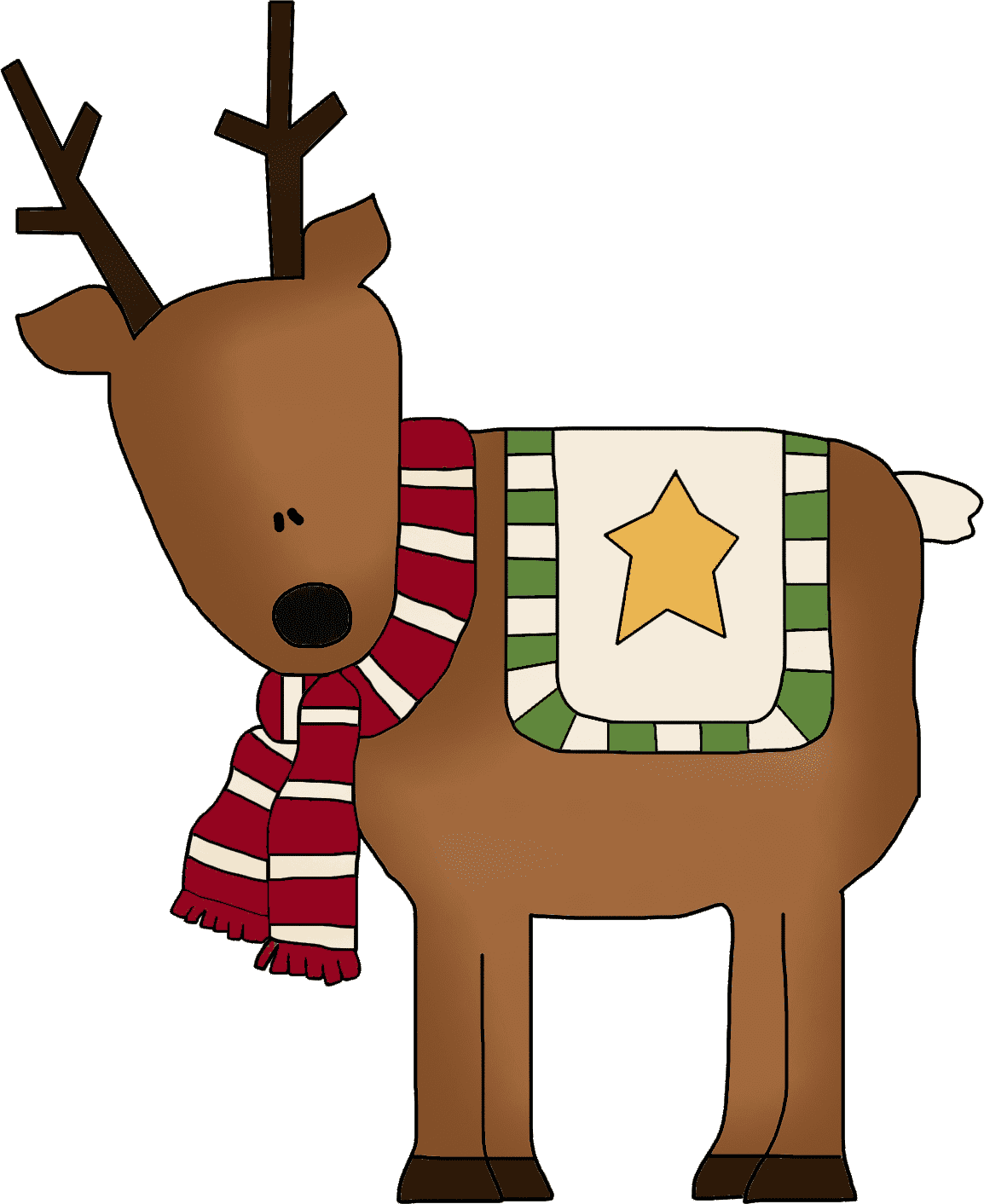 Christmas Reindeer Clipart Vector Images (over 1,700) Clip Art Library