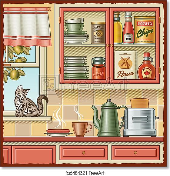 Free Vintage Kitchen Cliparts, Download Free Vintage Kitchen Clip Art