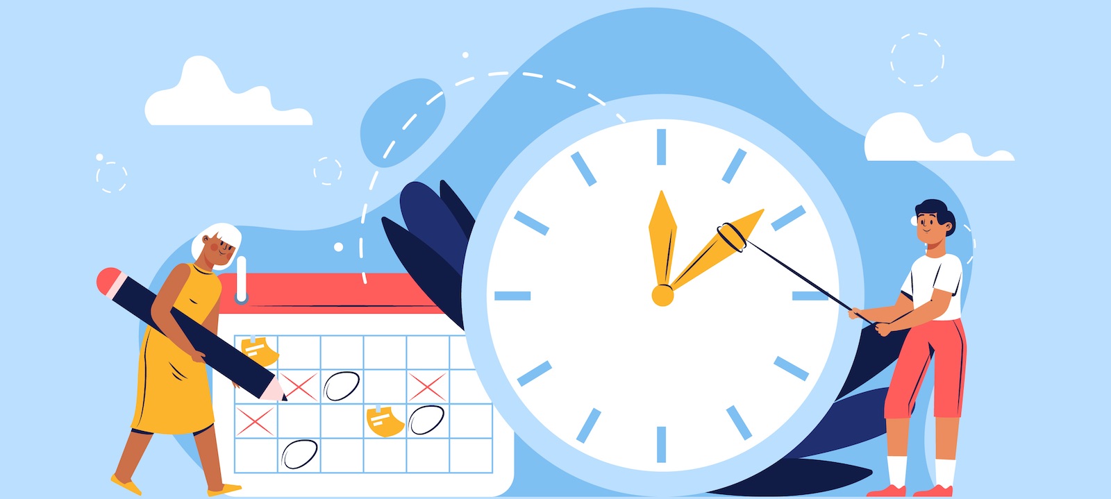 time management Clip Art Library