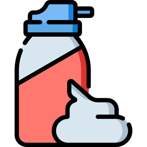 Razor Shaving Foam Icon, Outline Style Royalty Free SVG, Cliparts Clip Art Library