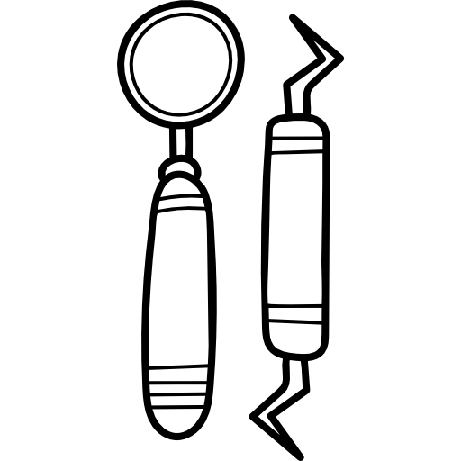 Dental Tools Symbol Vector Illustration Graphic Design Royalty Clip