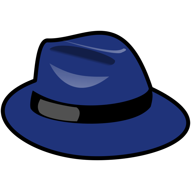 Premium Vector Coloring page with fedora hat for kids Clip Art Library