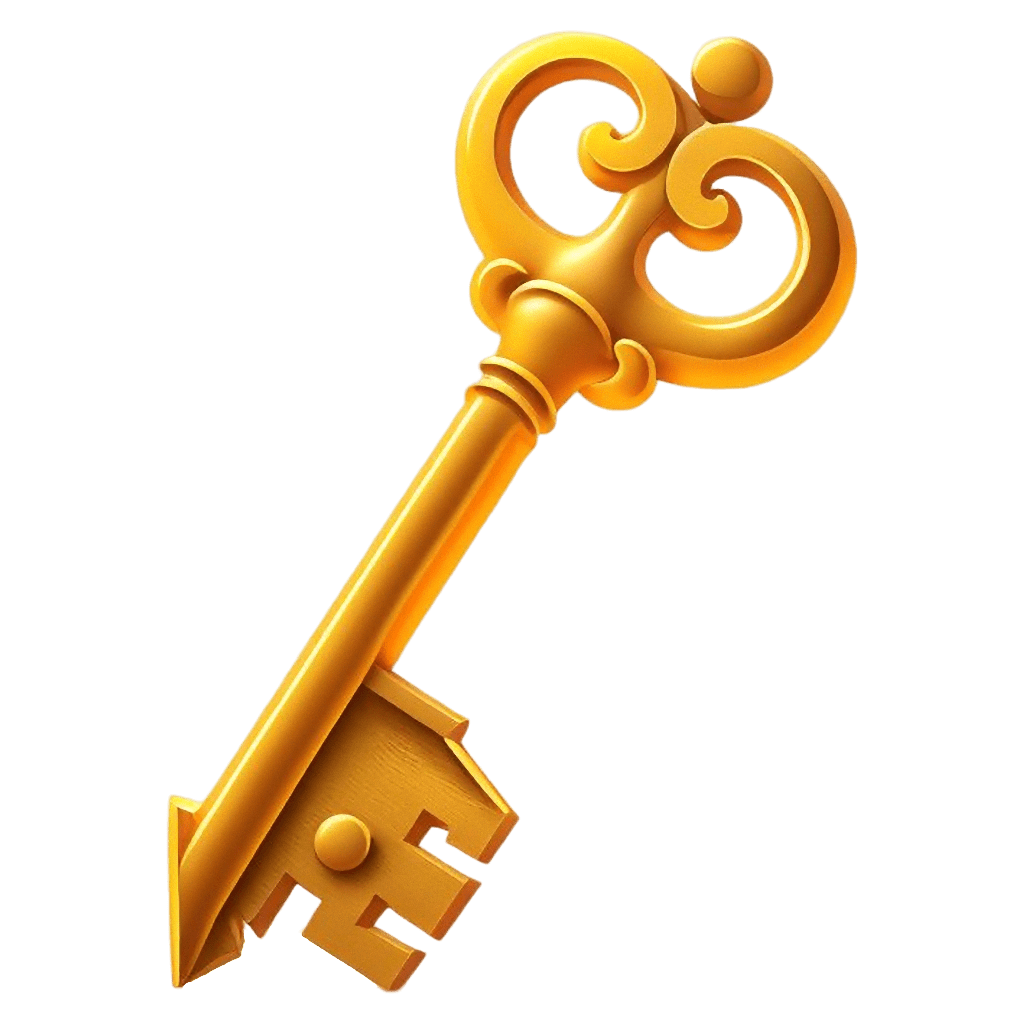Golden Key Clip Art at vector clip art online, royalty