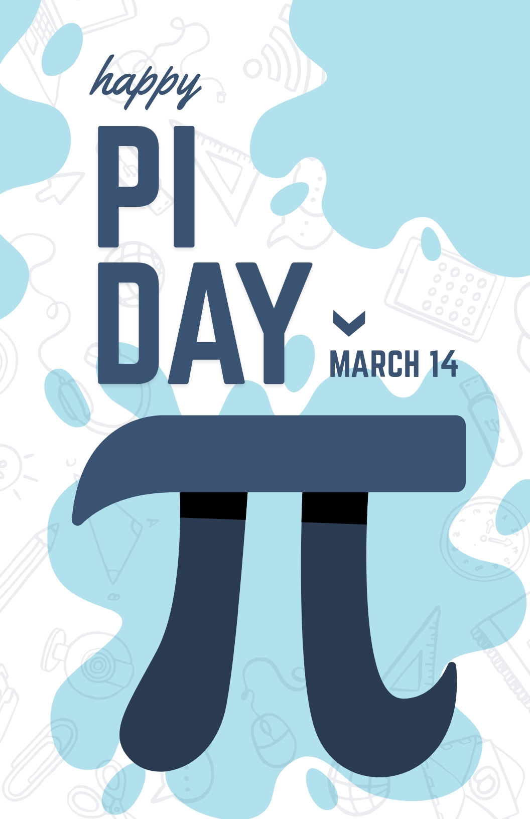 Pi Day Picture for Classroom / Therapy Use Great Pi Day Clipart