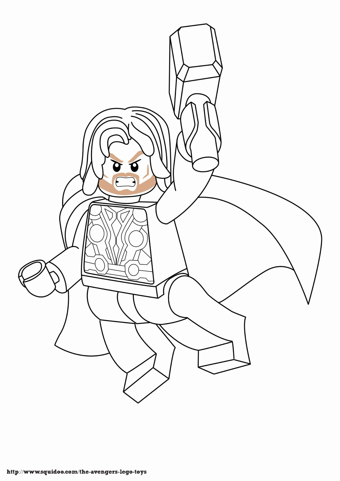 Free Lego Superheroes Coloring Pages, Download Free Lego Superheroes