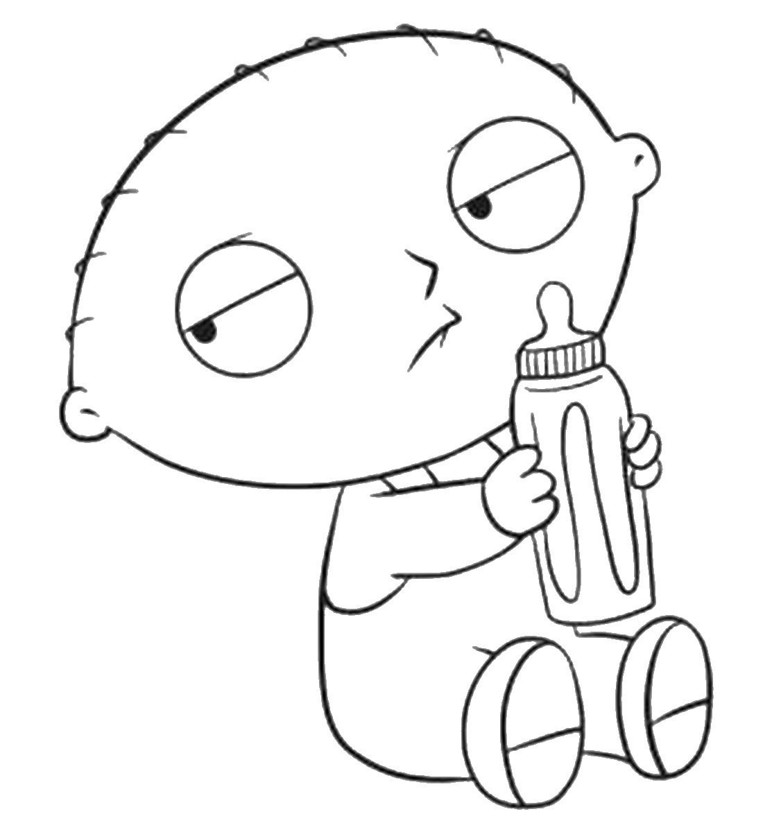 family guy stewie coloring pages Clip Art Library