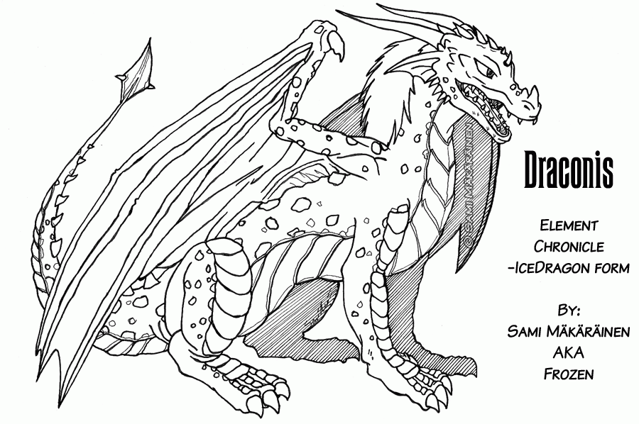Free Fire Dragon Coloring Pages, Download Free Fire Dragon Coloring