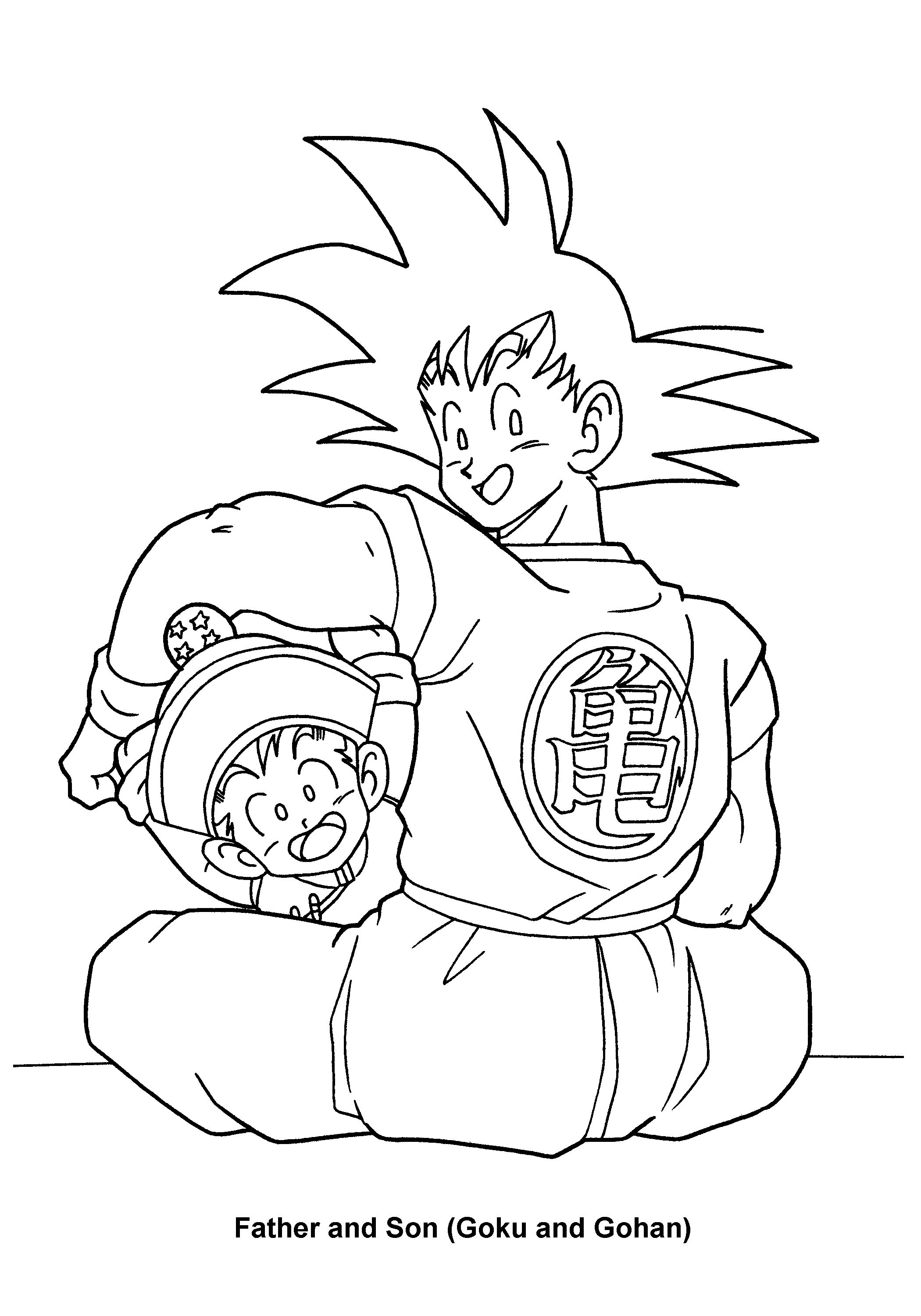 Free Dragon Ball Z Coloring Pages Online, Download Free Dragon Ball Z