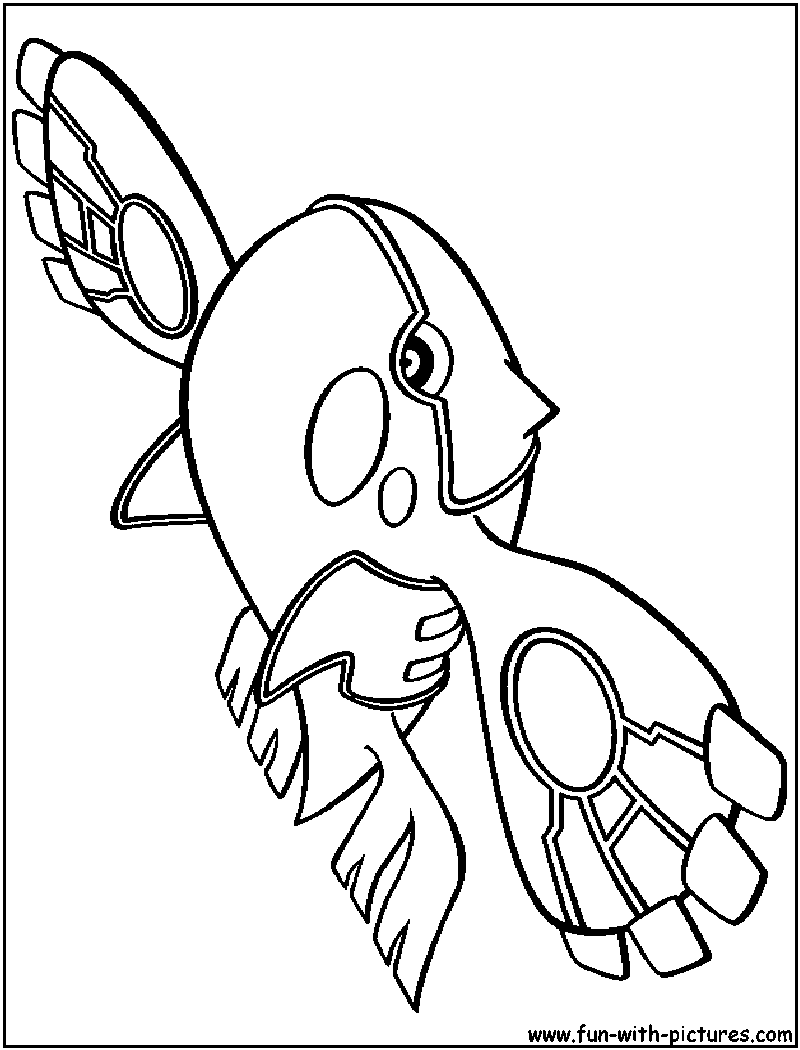 Free Kyogre Coloring Page, Download Free Kyogre Coloring Page png images, Free ClipArts on