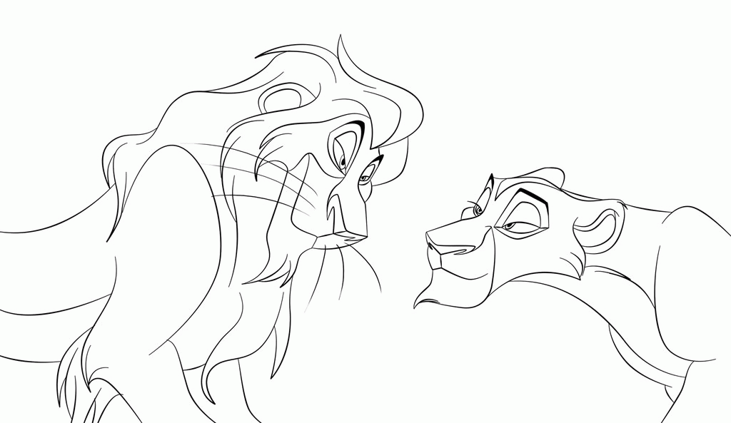 zira lion king coloring pages Clip Art Library