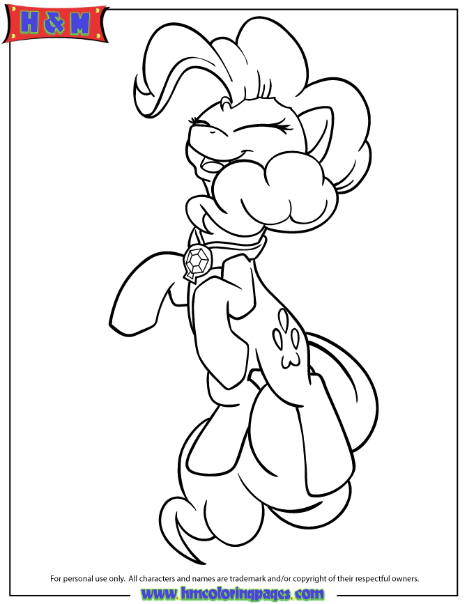 My Little Pony Easter Coloring Pages