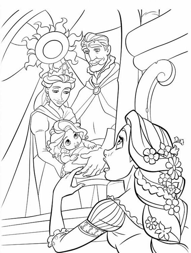 Tangled Coloring Book A Fun and Creative Way to Relax and Unwind