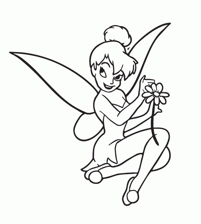 Free Tinkerbell Coloring Pages Online, Download Free Tinkerbell