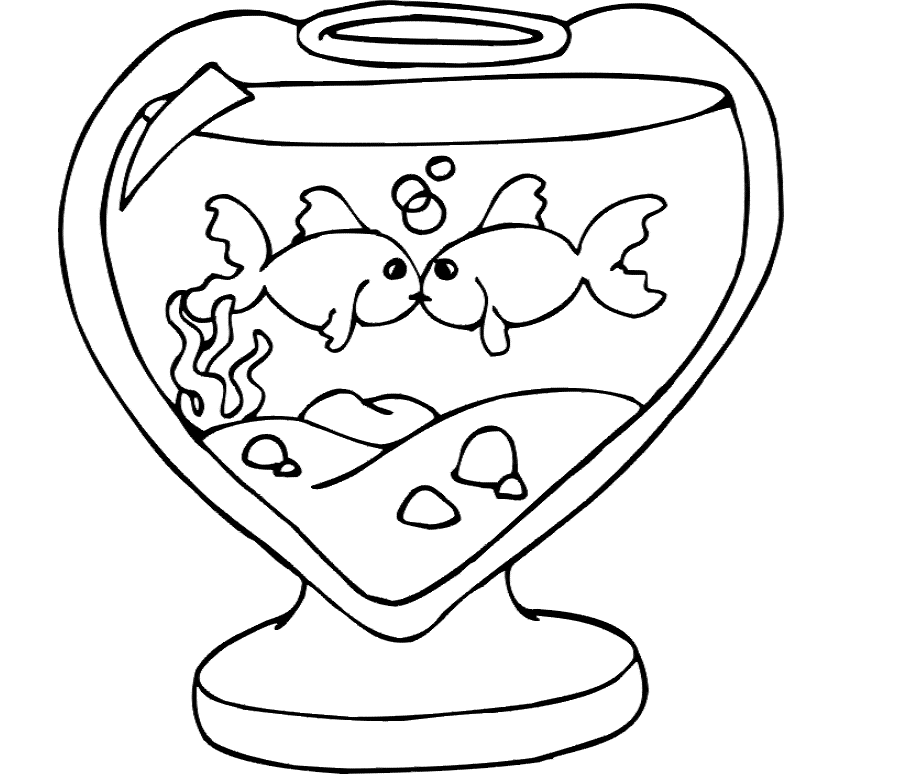 new fish pot drawing Clip Art Library