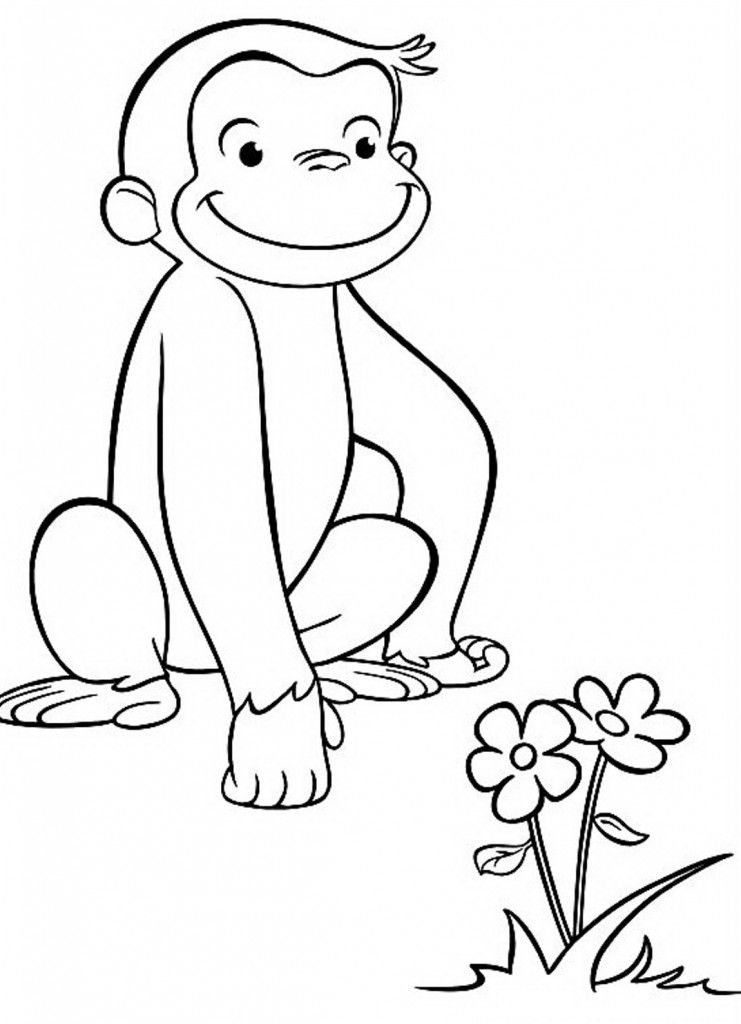 Curious Coloring Pages For Kids