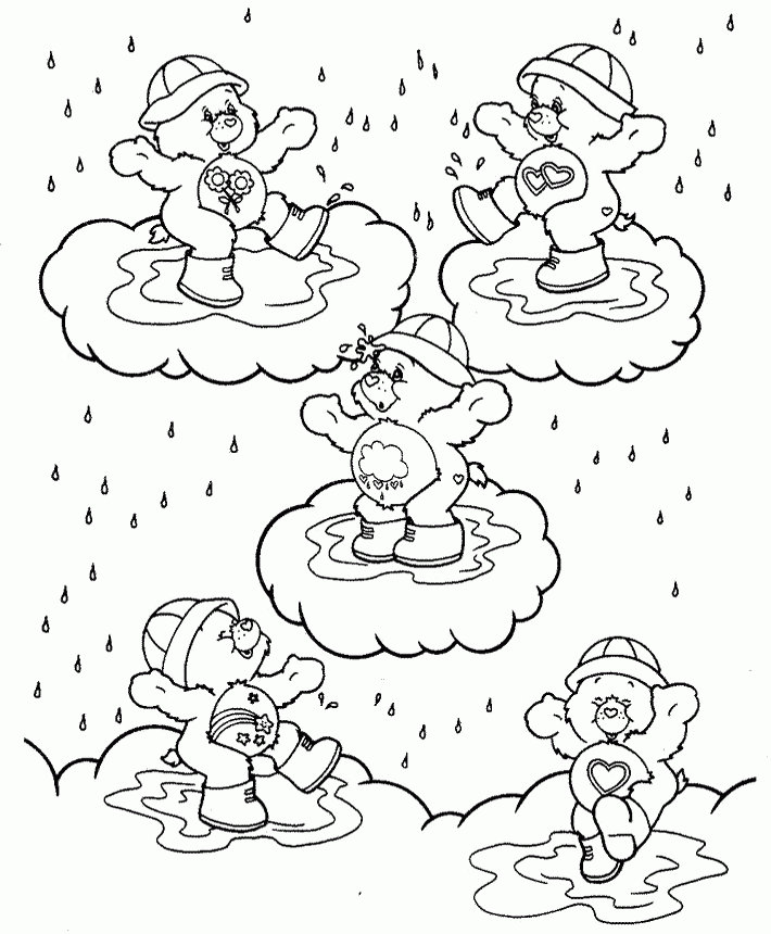 babies care bears coloring pages 522398