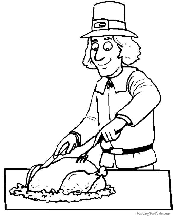 Celebrate Thanksgiving with Festive Dinner Coloring Pages