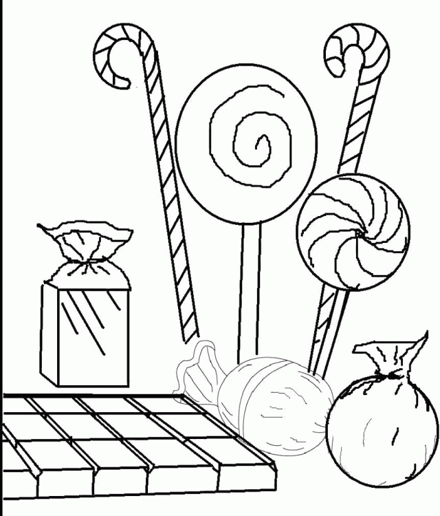 Chocolate Touch Coloring Book Pages Coloring Pages