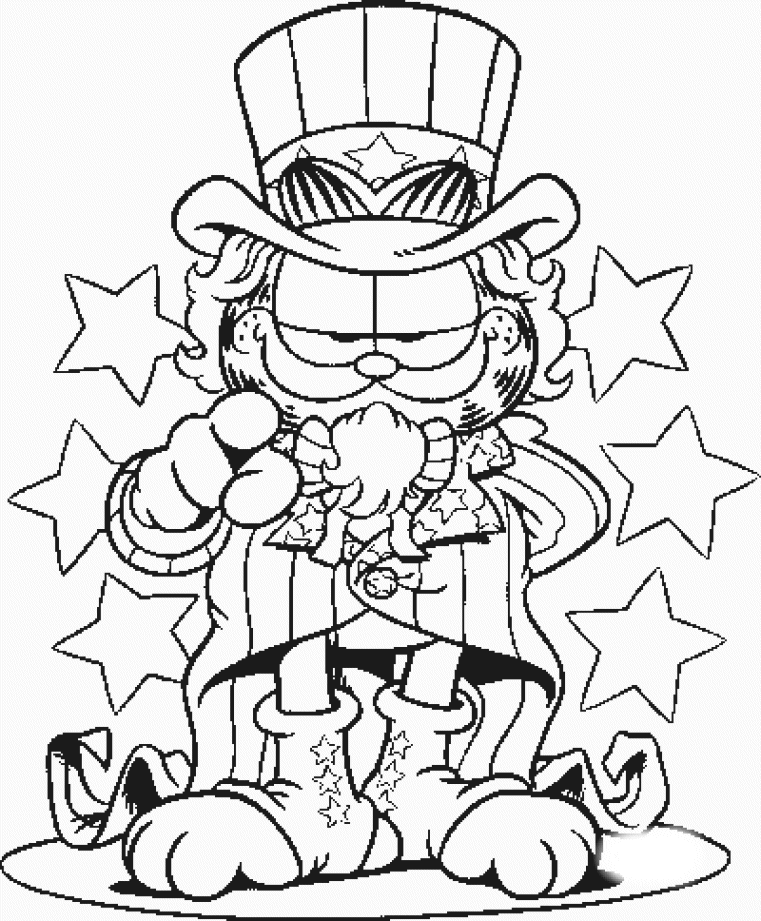 garfield coloring pages 543722