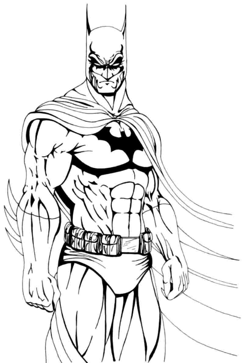 cool batman coloring pages Clip Art Library