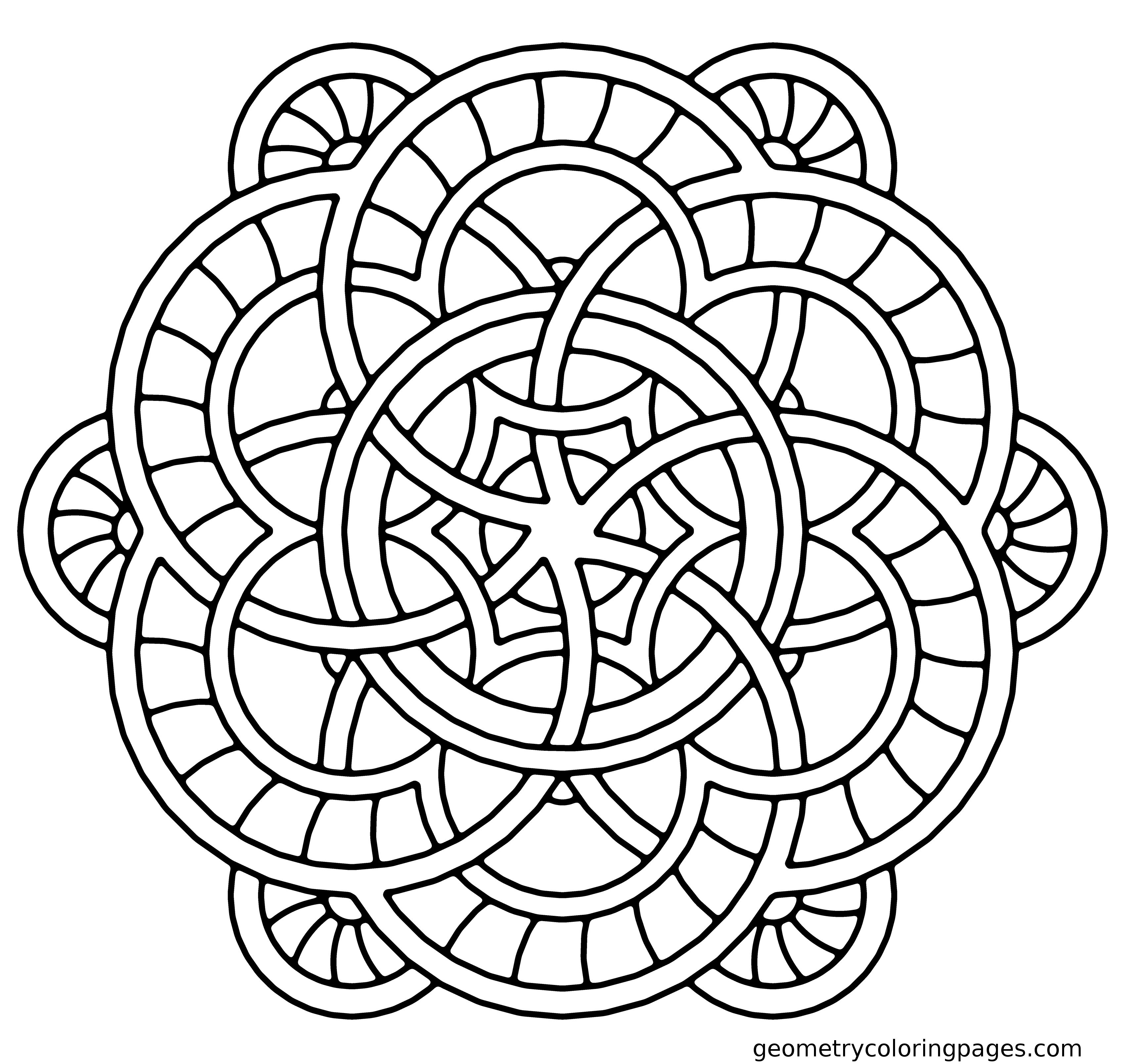 easy mandala colouring pages 603791