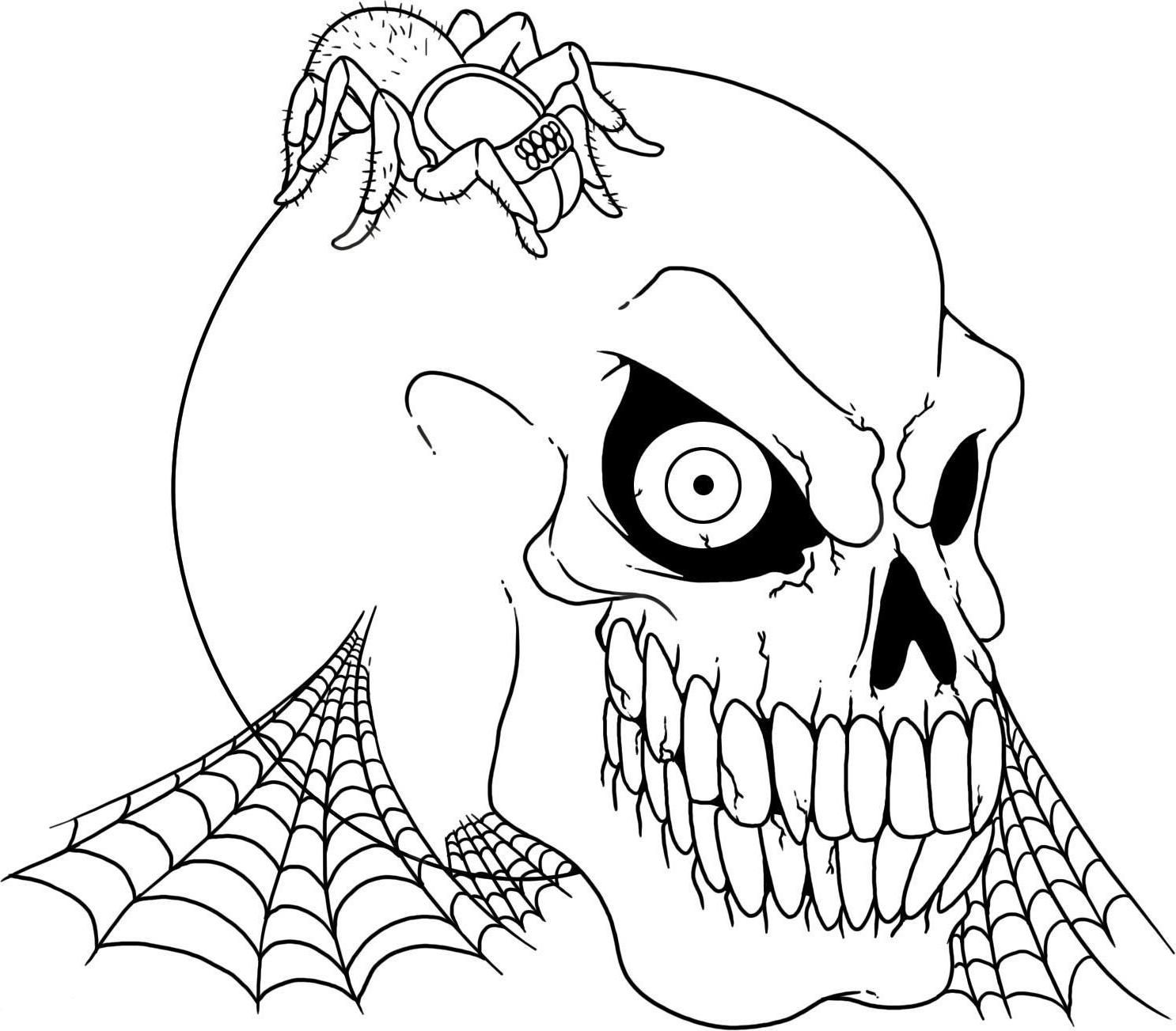 Free Printable Halloween Coloring Pages For Adults Only Free