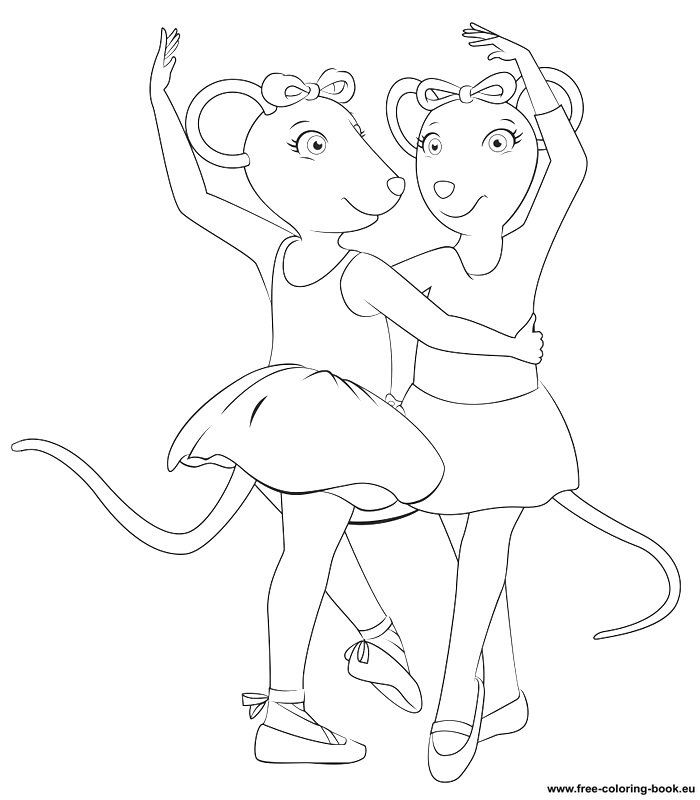 ballerina coloring pages 505544