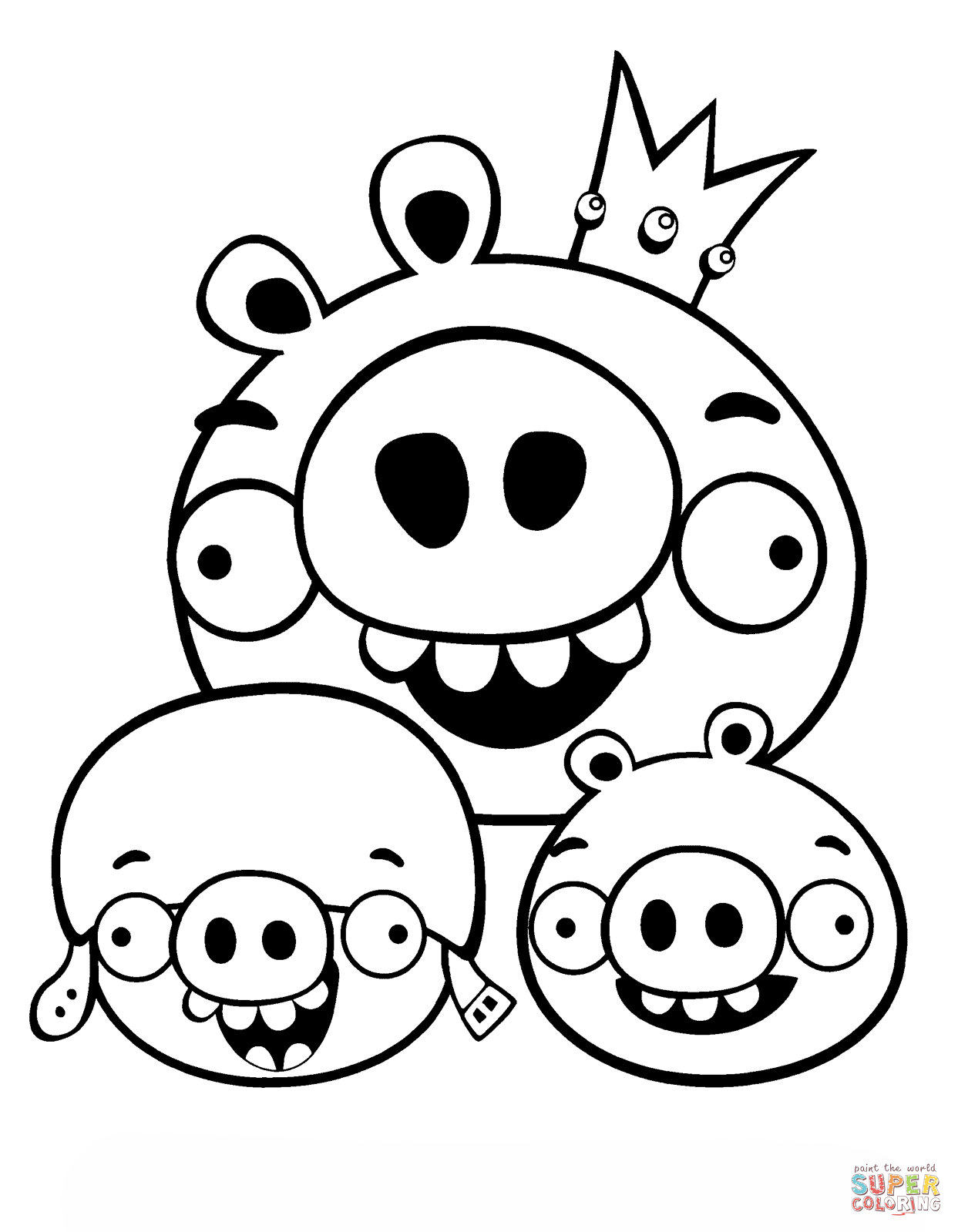 King Bob Minion Coloring Pages