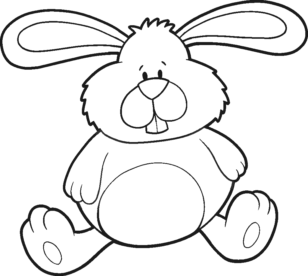 Free Easter Bunny Face Coloring Pages, Download Free Easter Bunny Face