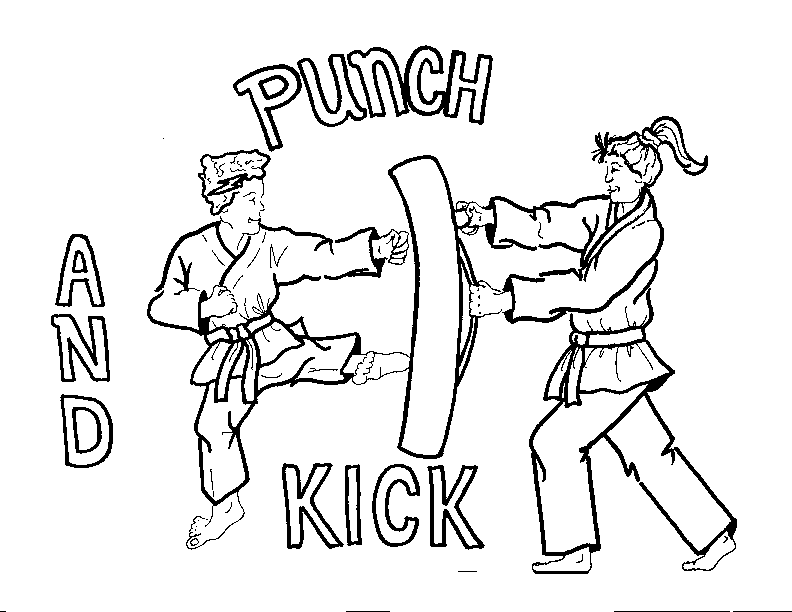 Free Karate Kid Coloring Pages, Download Free Karate Kid Coloring Pages