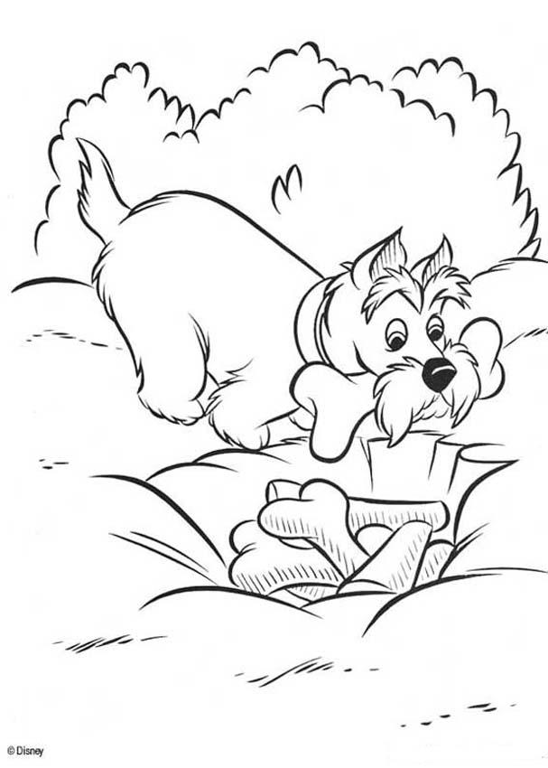 greedy dog colouring pages Clip Art Library