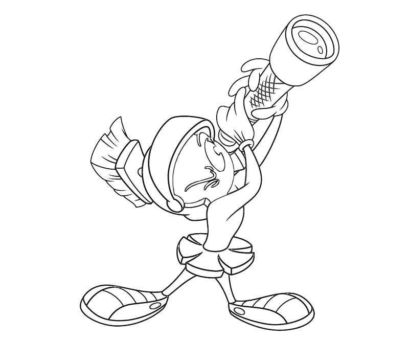 marvin the martian tattoo outline Clip Art Library