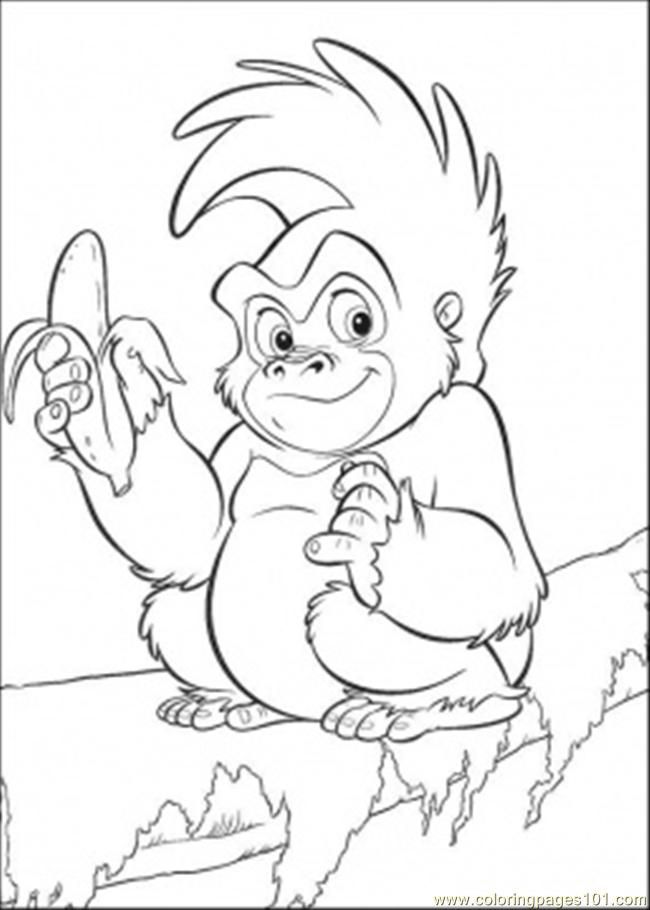 Free Coloring Pages Banana, Download Free Coloring Pages Banana png