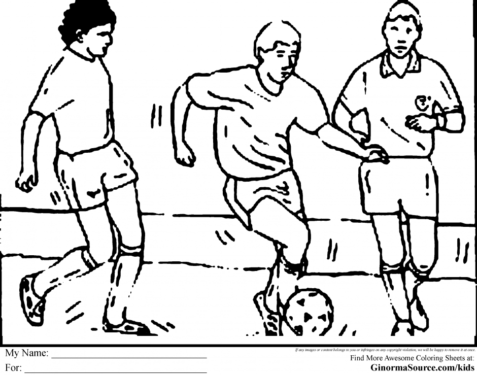 football team colouring page 586467