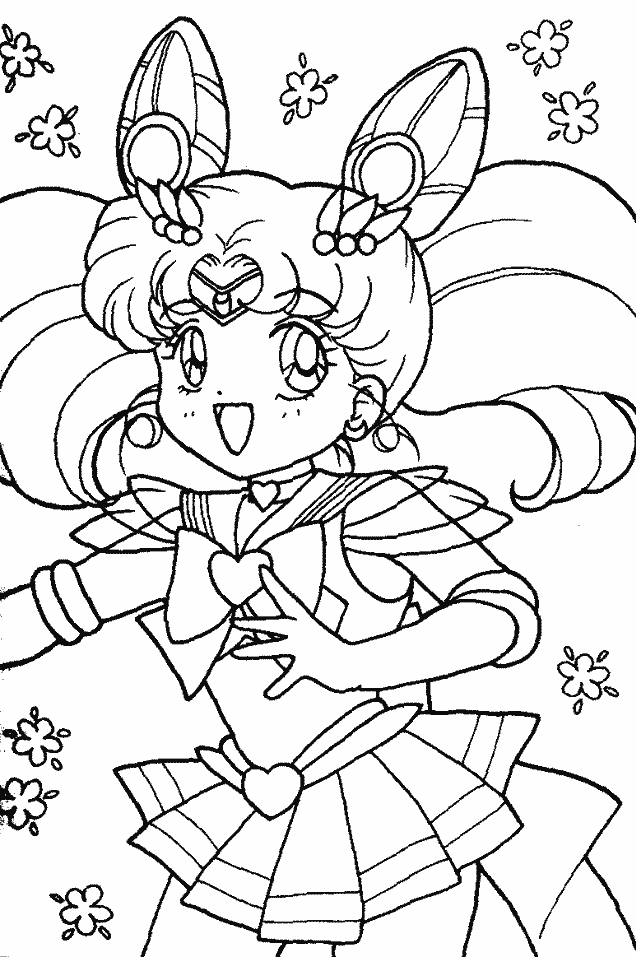 sailor chibi moon coloring page Clip Art Library