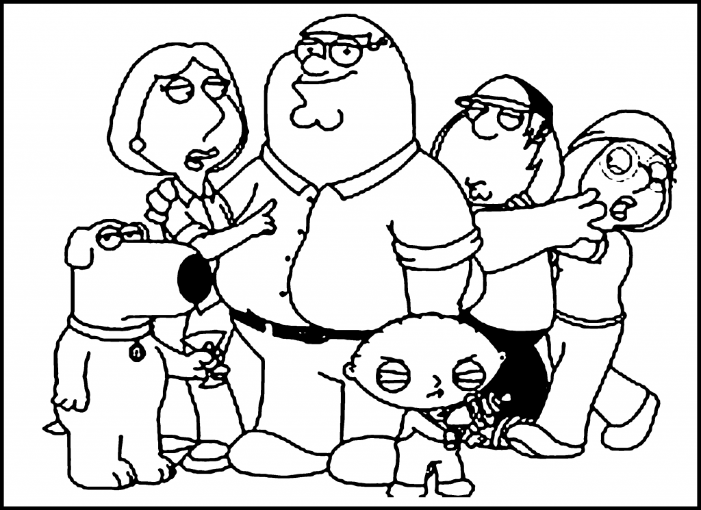 family guy coloring pages Clip Art Library