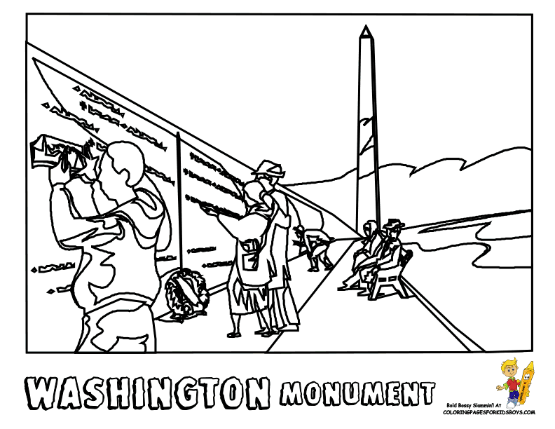 Free Washington Dc Coloring Pages, Download Free Washington Dc Coloring