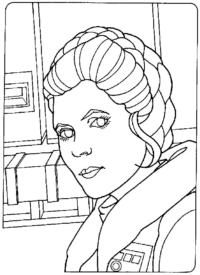 Free Princess Leia Coloring Page, Download Free Princess Leia Coloring Page Png Images, Free Cliparts On Clipart Library