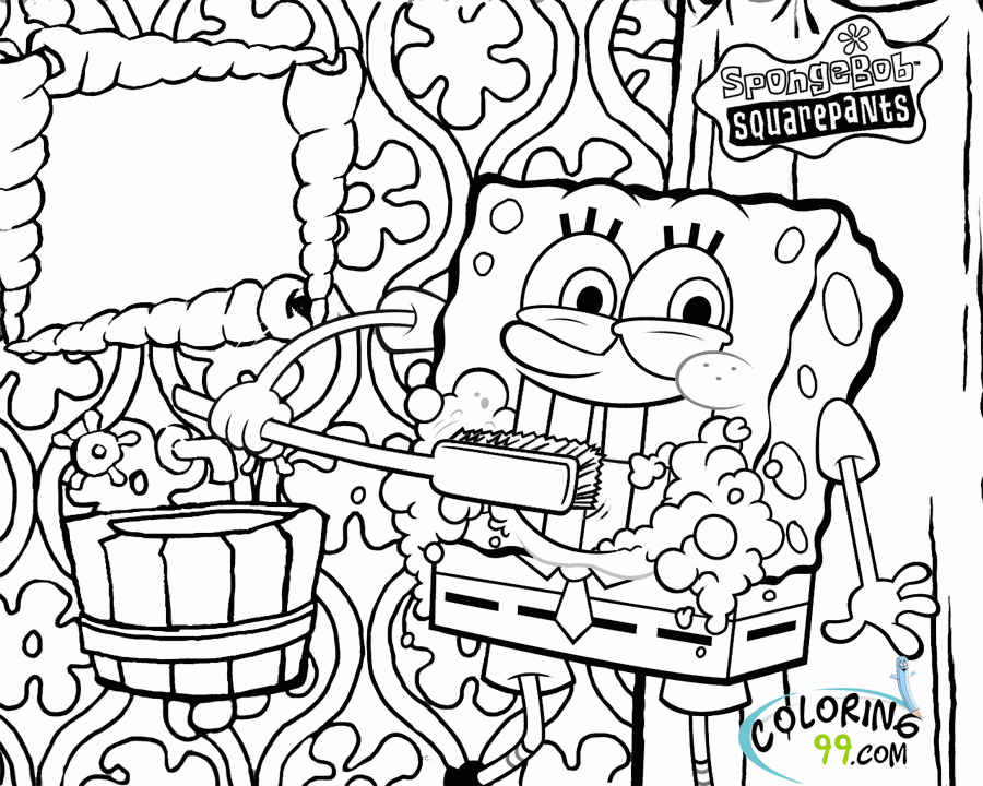 Free Spongebob Characters Coloring Pages, Download Free Spongebob