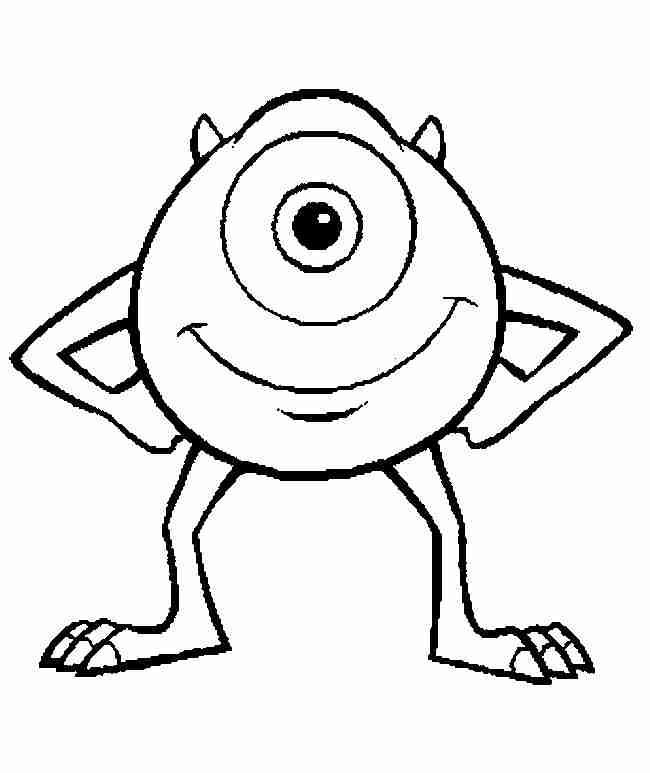 monsters inc coloring pages 750930