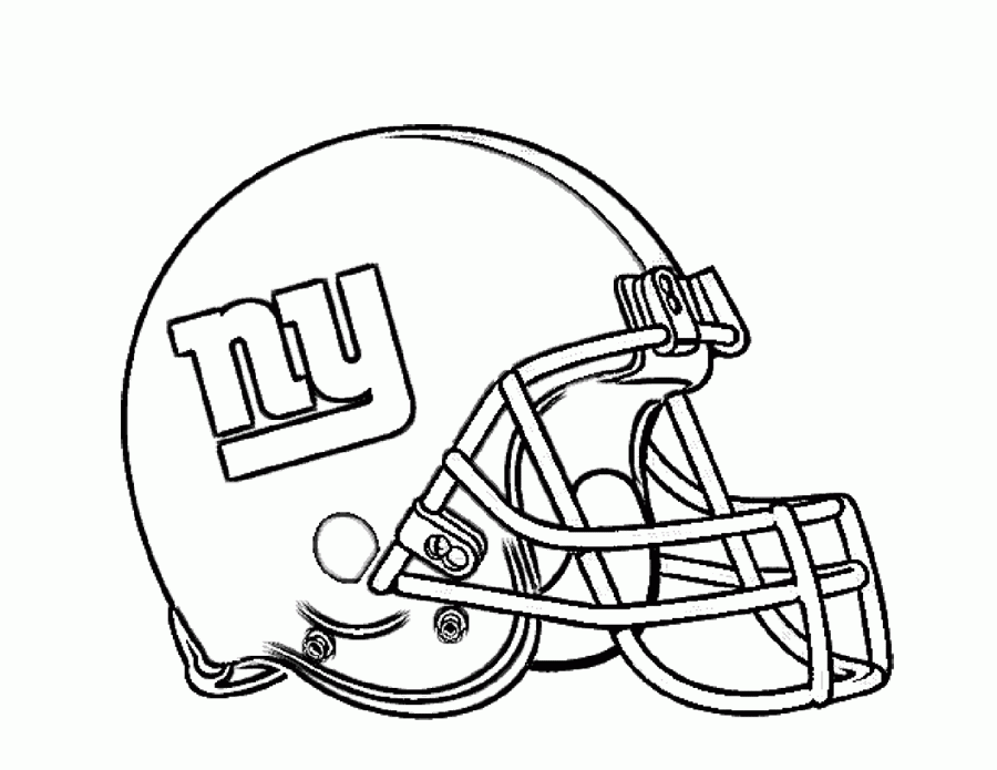 giants football helmet coloring page 666961